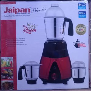 Jaipan Red Queen 3 in1 1050w Electric Grinder & Blender Made in INDIA