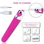 Amazon Hot Sale Mini Multi-Speed Vibrating Vib**tor - Image 4