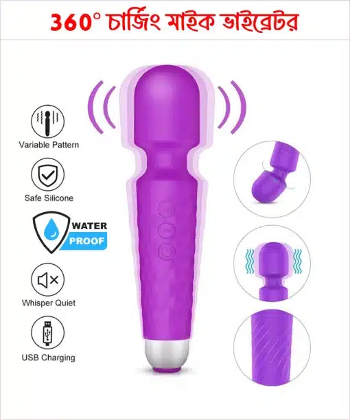 61iSdhBoo7L-510x612 G-Spot 360° Pussy Vibrator For Women 7.6 inch - Image 1