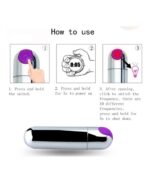 Mini Bullet Rechargable Vibrator For Women - Image 3