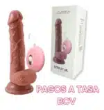 Realistic D**do Vi**ator with Suction Base and Remote Control - Image 4