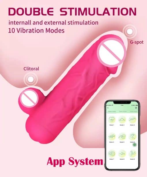 Sbc1191db8ace43d4917a29fc90518884V-copy-510x612 App Controlled Penis Shape Vibrating Dildo For Women - Image 1